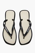Top Fusion Square Flip Flops
