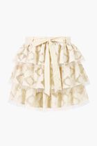 Ava Embroidered Mini Skirt