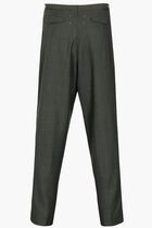 Belted Button Closure Trousers
