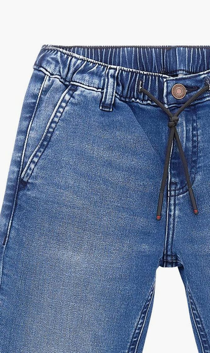 KNIT DENIM CHINO JOGGER PANTS