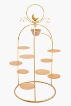 Peacock Extravaganza Pastry Stand & Coffee Cup Holder