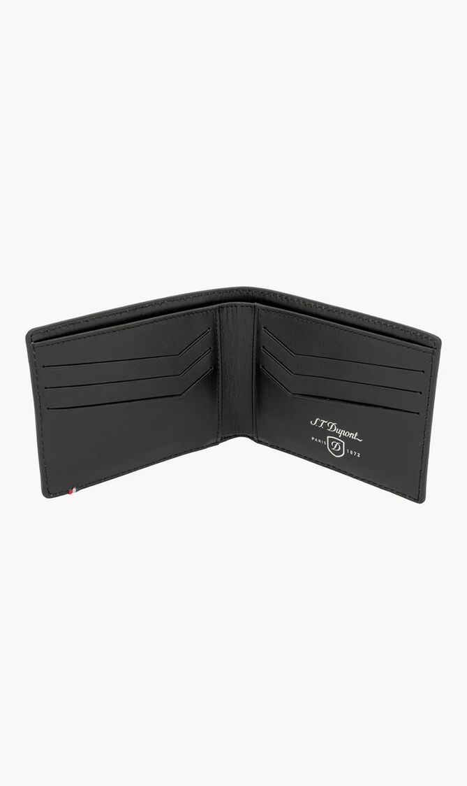 STD DEFI SLG BILLFOLD 6CC PUNCHED BLUE