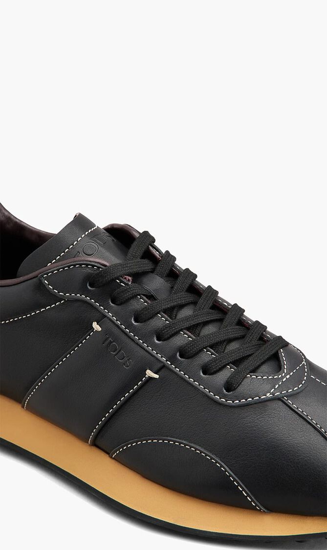 T Vintage Leather Sneakers