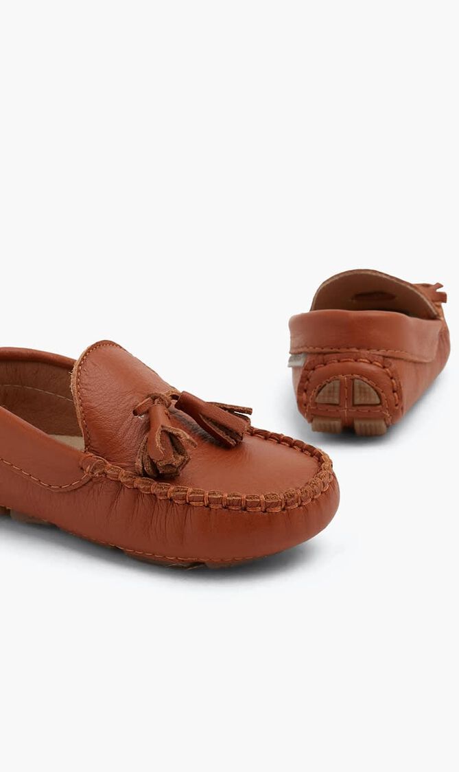 Leather Tasselled Loafers