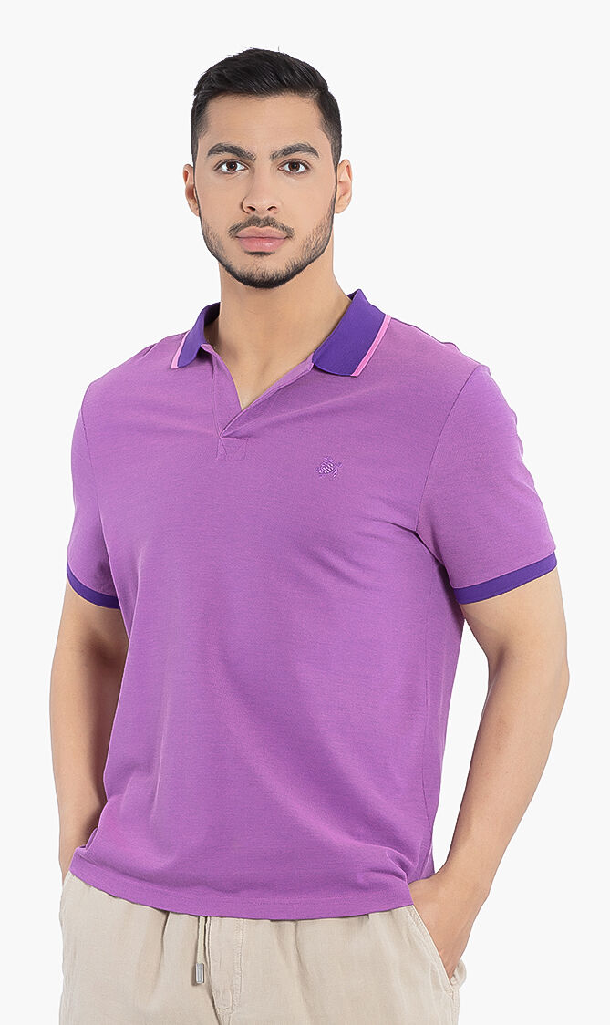 Classic Changing Cotton Pique Polo Shirt