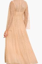 Scatter Dot Round Neck Ankle
