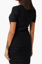 Marciano Boucle Mini Sweater Dress
