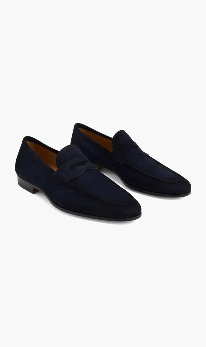 Suede loafers