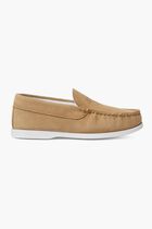Suede Medusa Loafers