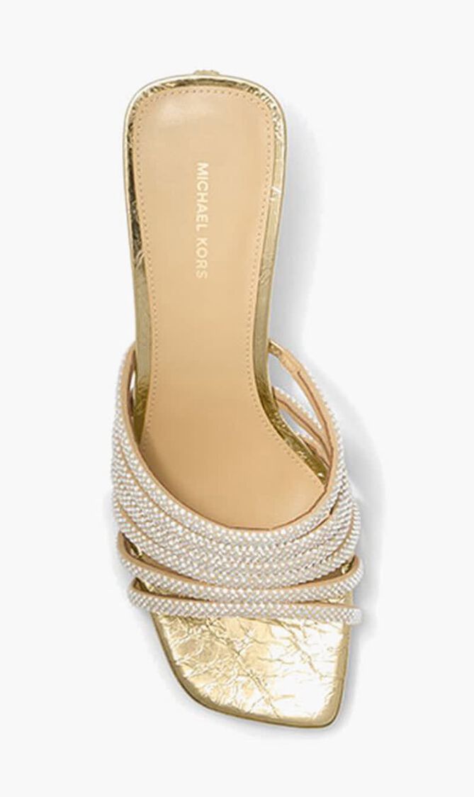 Haisley Embellished Metallic Sandals