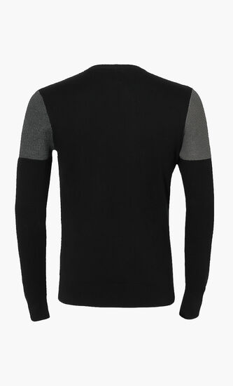 Patterned Cotton Jumper