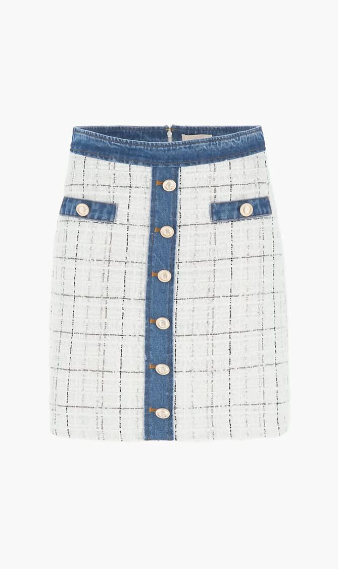 Tweed Mini Skirt