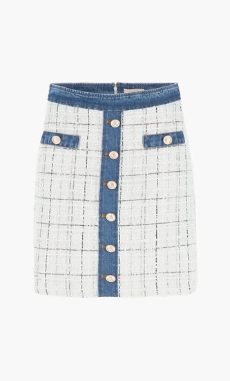 Tweed Mini Skirt