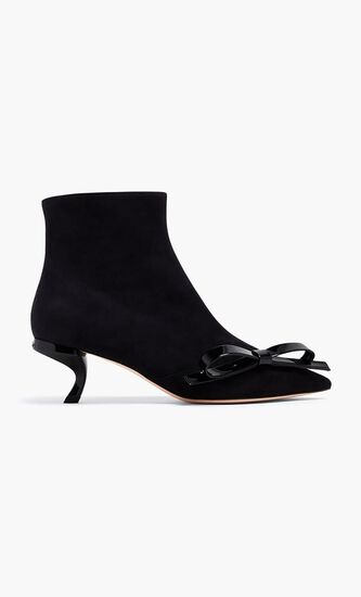 Virgule Bow Booties
