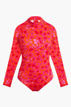 New Leopard One-Piece Rashguard