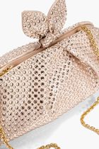 ALL OVER CRYSTAL VERY BOW TIE CLUTCH