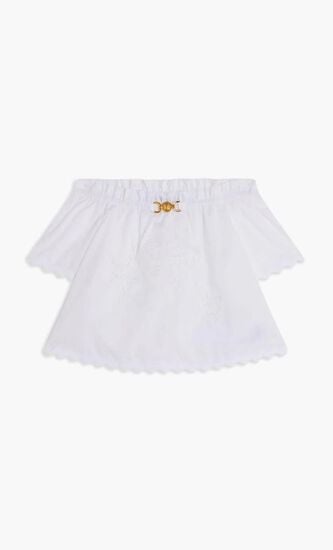 Elasticated Off Shoulder Top