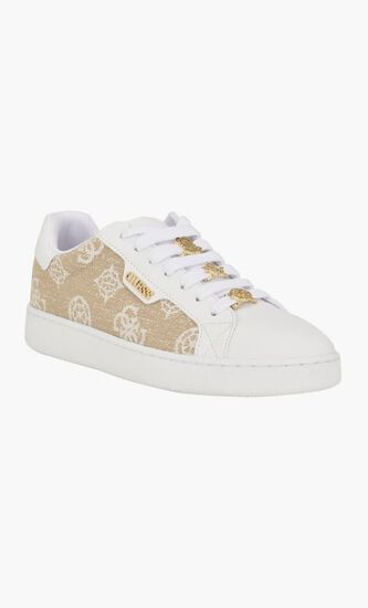 RENZY PEONY LOGO SNEAKERS