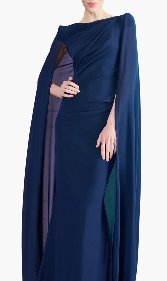 LONG DRESS - STRETCH TULLE