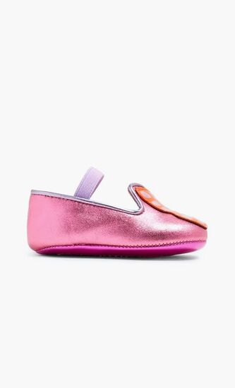 BUTTERFLY EMBROIDERY FLAT BABY