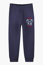 Elephant Logo Cotton Joggers