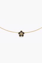 Kira Flower Enamel Pendant Necklace