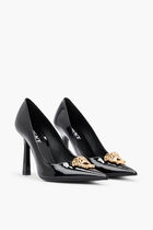 LA MEDUSA PATENT LEATHER PUMPS