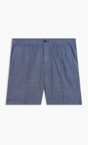 Linen Pintuck Short