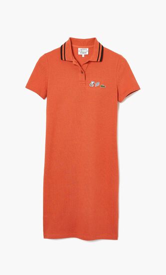 Lacoste x Peanuts Organic Cotton Polo Dress