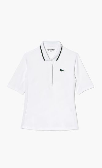 Lacoste Sport Thermo-Regulating Piqué Tennis Polo