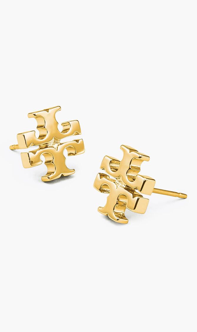 Logo Stud Earrings