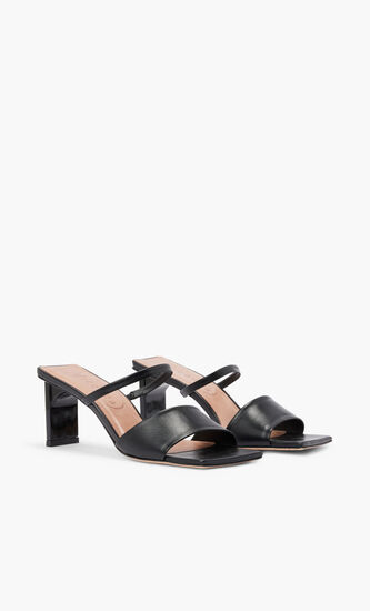 SANDAL MULES LOW HEEL