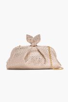 ALL OVER CRYSTAL VERY BOW TIE CLUTCH