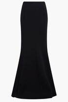 STR WOOL FISHTAIL SKIRT