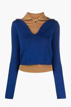 DOUBLE LAYERED ZIP PULLOVER