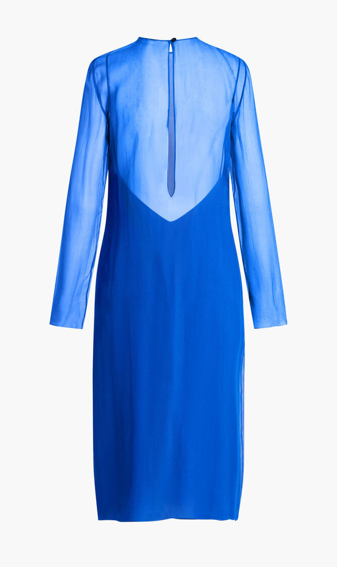 SILK MOUSSELINE DRESS