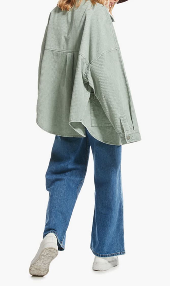Corduroy Long Sleeve Shirt