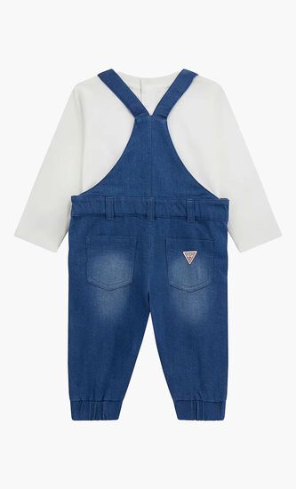 Sweatshirt and Overall Set