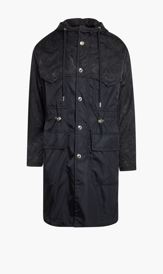 Coat with Floral Pattern