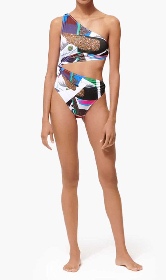 Asymmetric Swimsuit