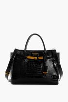 Enisa Leather Satchel Bag