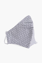 كمامة وجه ماسكلم مزينة بطبعة