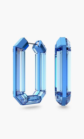 Lucent Octagon Hoop Earrings