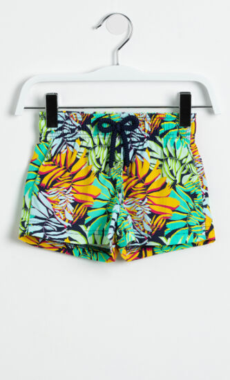 Printed Swim Trunks