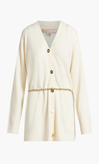 EMPIRE CHAIN BELT CARDI