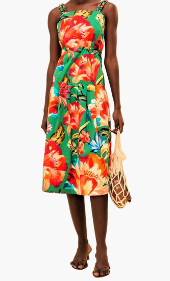Tropicart Sleeveless Midi Dress