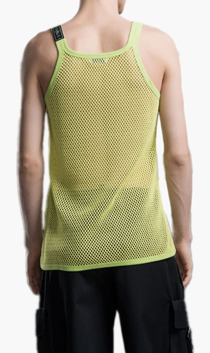 23 LOGO NET STRING VEST SHARP GREEN BLA