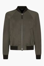 Zip Up Bomber Jacket