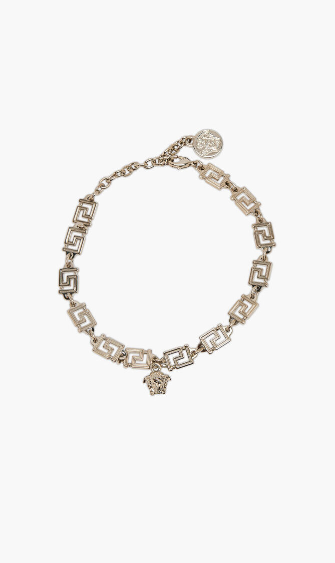 BRACELET CHUNKY LOGO LETTERS SILVER