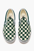 Classic Checkerboard Slip On Sneakers
